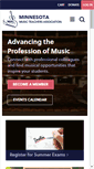Mobile Screenshot of mnmusicteachers.com